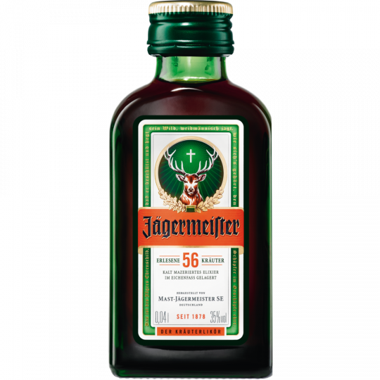 Jägermeister Herbal Liqueur 35% Vol. 0.04L | My Website